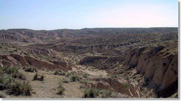 Devil's Gap in the Arikaree Breaks - Cheyenne county, KS