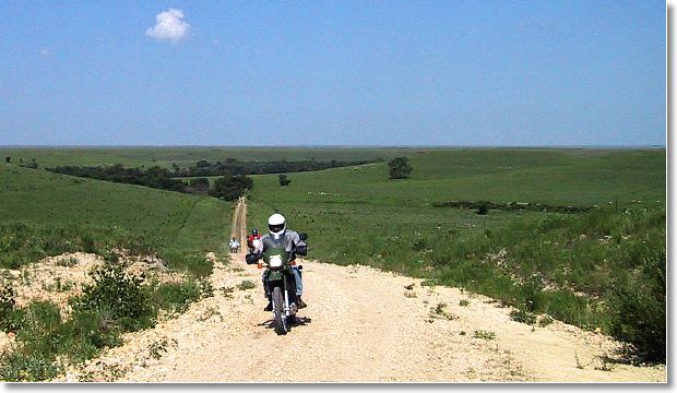 Southwest of Cottonwood Falls, Chase county, KS